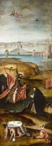 Saint Antoine Ramene Par Ses Compagnons (+ La Tentation De Saint Antoine; 2 Works After Tentation De Saint Antoine By Jerome Bosch) by Hieronymous Bosch