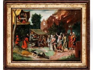 Versuchung Des Heiligen Antonius by Hieronymous Bosch