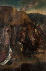 The Temptation Of Saint Anthony by Hieronymous Bosch