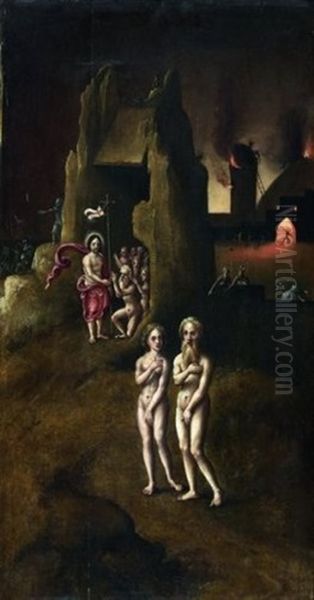 Le Christ Aux Limbes Avec Adam Et Eve - view 1
