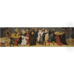 The Battle Between Carnival And Lent by Hieronymous Bosch
