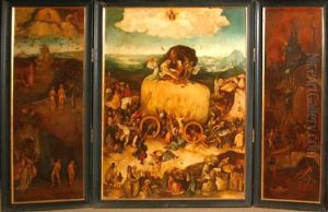 The Haywain (triptych) by Hieronymous Bosch