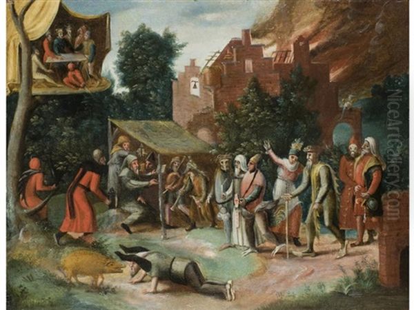 Versuchung Des Heiligen Antonius - view 1