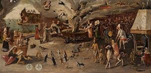 Helvetesscen by Hieronymous Bosch