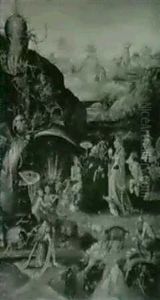 La Tentation De Saint Antoine by Hieronymous Bosch