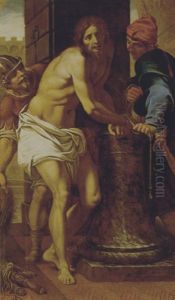 Cristo Alla Colonna by Fabrizio Boschi