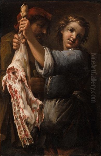 A Young Butcher - view 1
