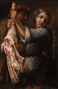 A Young Butcher by Felice Boselli