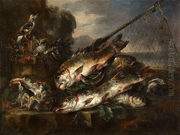 Still Life With Fish Still Life With Birds - view 1