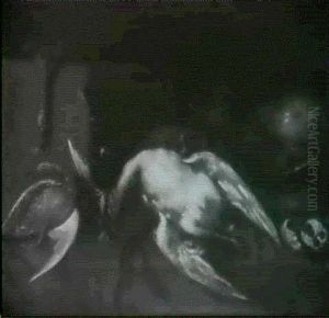 Natura Morta Con Anatre, Melograni, Vaso Di Rame