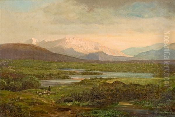 Landschaft Mit Bergsee - view 1