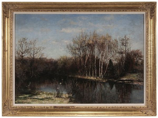 Pond Reflection, 1883 - view 1