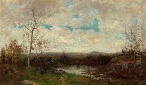Landscape With Stream by Robert Ward Van Boskerck