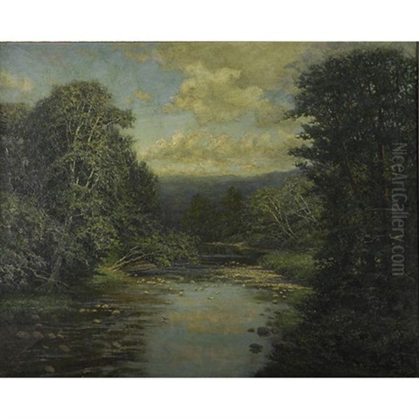 River At Keene Valley, New York - view 1