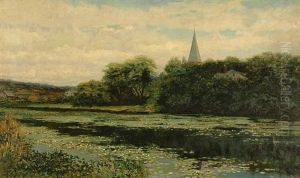Lilies On A Pond