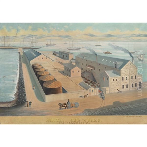 Arctic Oil Works San Francisco. Cal. (relating To The Lithograph Of The Same Title) - view 1