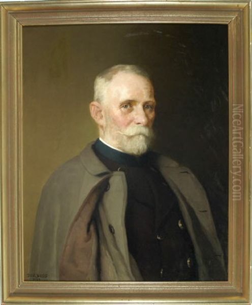 Portrait Eines Alteren Mannes Im Jagermantel - view 1