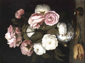 Vase De Fleurs by Ambrosius Bosschaert the Elder