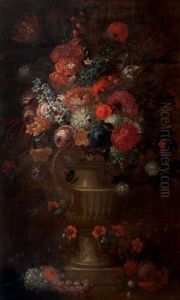 Vase De Fleurs by Jan-Baptiste Bosschaert
