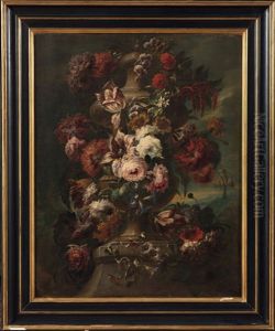 Vase De Fleurs by Jan-Baptiste Bosschaert