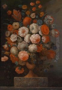 Blumenstillleben by Jan-Baptiste Bosschaert