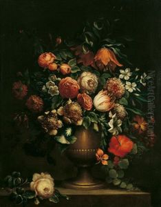 Blumenstillleben by Jan-Baptiste Bosschaert