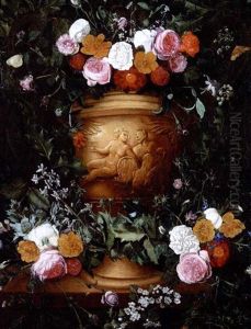 Bouquet De Fleurs by Jan-Baptiste Bosschaert