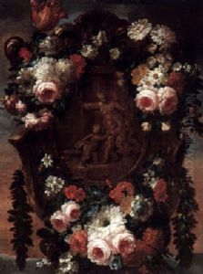 Stilleben by Jan-Baptiste Bosschaert