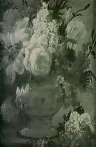 Ein Blumenstrauss In Einer Vase. - view 1