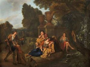 Le Retour Du Pecheur by Balthasar Van Den Bossche
