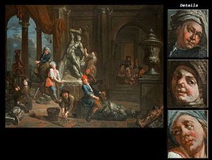 Im Bildhaueratelier by Balthasar Van Den Bossche