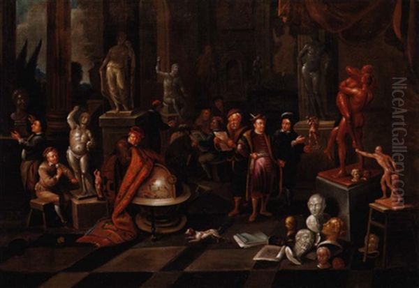 The Interior Of A Sculptor's Studio - view 1