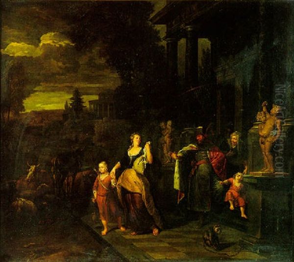 Abraham Renvoyant Agar Et Son Fils - view 1