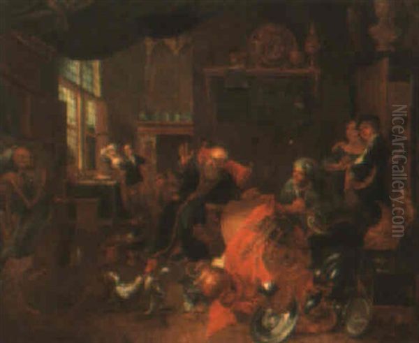 Death Visiting The Miser - view 1