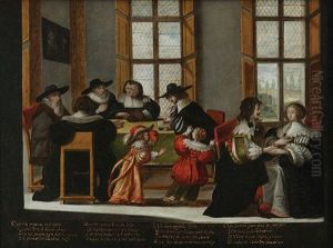 Le Contrat De Mariage by Abraham Bosse