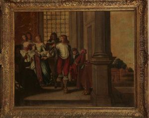 Histoire De L'enfant Prodigue (pair) by Abraham Bosse