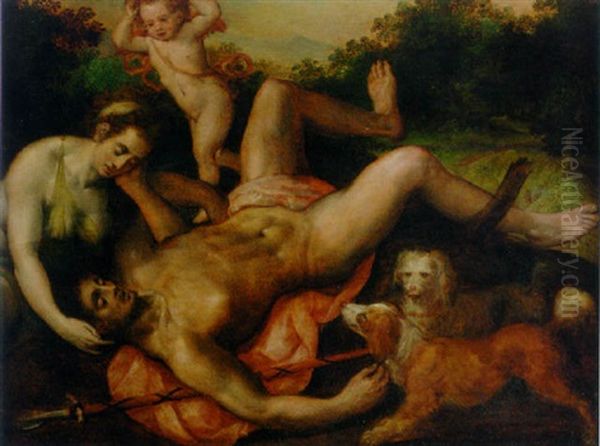Venus And Adonis - view 1