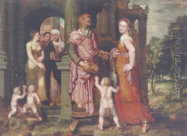 The Expulsion Of Hagar - view 1
