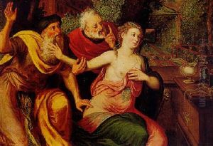 Susannah And The Elders by Ernst-Gotthilf Bosse