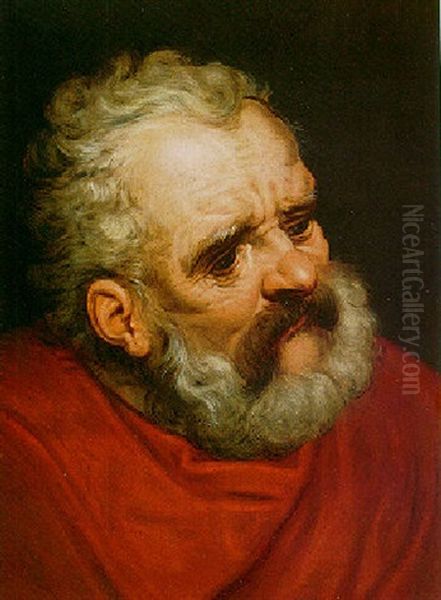 Head Of A Bearded Old Man - view 1