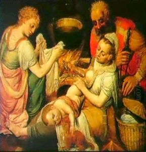 The Holy Family by Ernst-Gotthilf Bosse