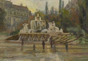 Der Wittelsbacher Brunnen In Munchen