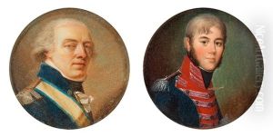 Johan Fredrik Aminoff (1756-1842) & Axel Didrik Reuterskjold (1779-1834) (2 Works) by Domenico Bossi