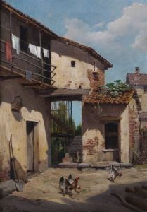 Nel Cortile by Francesco Bosso