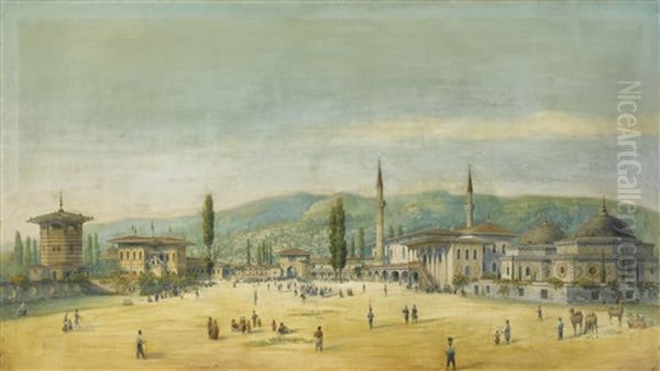 The Tatar Khan's Palace In Bakchi - Sarai, Crimea - view 1