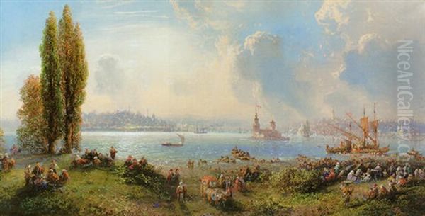 A View From Uskudar Towards Constantinople - view 1
