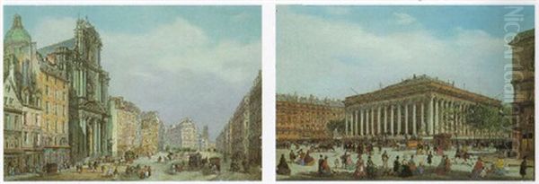 La Rue Saint Antoine - view 1