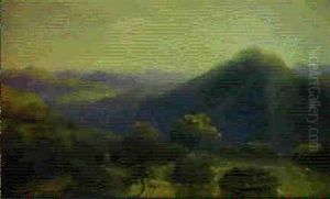 Paesaggio Del Caucaso by Carlo Bossoli