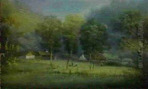 Paesaggio Del Caucaso by Carlo Bossoli