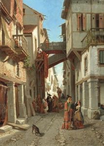 A Street Scene, Toledo